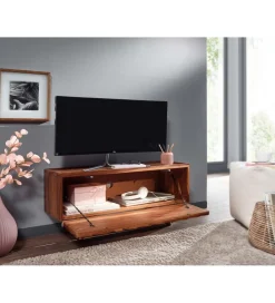 WOHNLING, GERMANY Stolik pod TV VENLO 92 cm drewno sheesham