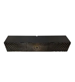 Invicta Interior Stolik pod TV wiszący ILLUSION 160 cm 3D drewno mango