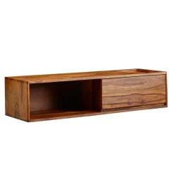 WOHNLING, GERMANY Stolik pod Tv wiszący INDIOS II 108 cm drewno sheesham