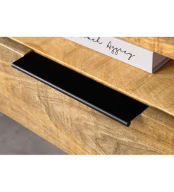 Invicta Interior Stolik pod TV wiszący IRON CRAFT 160 cm drewno mango