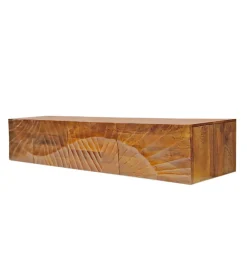Invicta Interior Stolik pod TV wiszący SCORPION 200 cm drewno mango