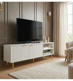 WOHNLING, GERMANY Stolik pod TV WOHNLING 150 cm biały
