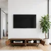 WOHNLING, GERMANY Stolik pod TV WOHNLING 160 cm drewno sheesham