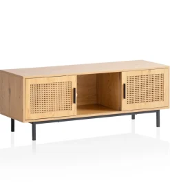 WOHNLING, GERMANY Stolik pod TV WOHNLING 120 cm w optyce dąb
