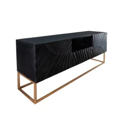 Invicta Interior Stolik pod TV ZEUS Scorpion 160 cm drewno mango
