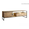 Invicta Interior Stolik TV ARTAMA 175 cm drewno akacja