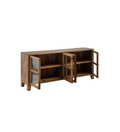 Zona-Design Stolik TV Iron Craft 160 cm drewno mango brąz