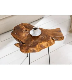 Invicta Interior Stolik Wild drewno teak