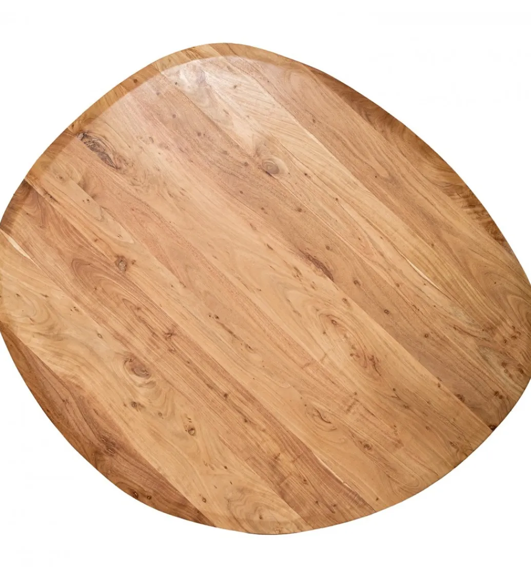 Exclusivas Stół OVALU 140 cm drewno mango