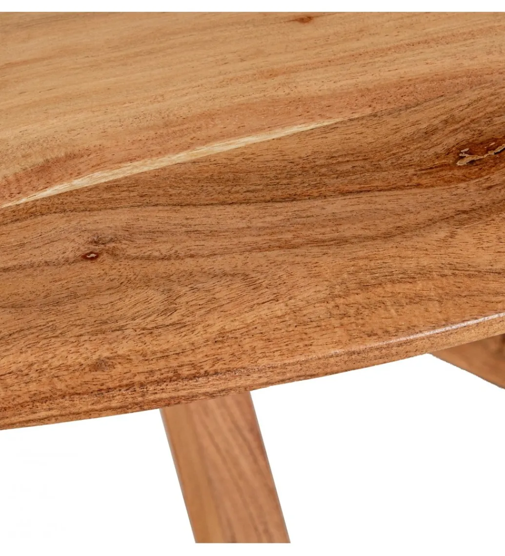 Exclusivas Stół OVALU 140 cm drewno mango