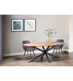 LF-Design Stół owalny ACASIA 240 cm drewno akacja