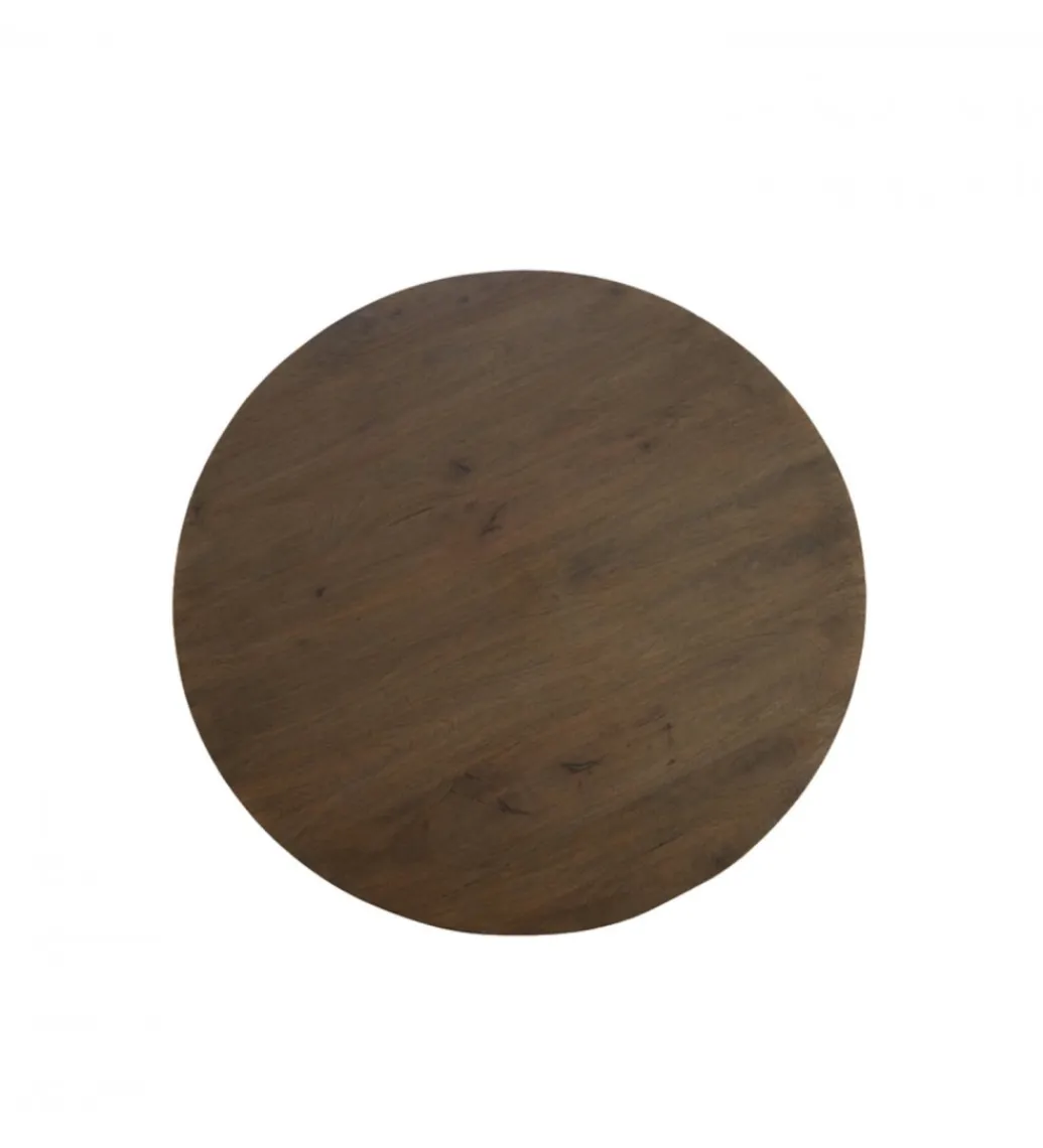 L&L Stół PALMIRA 120 cm naturalny beżowy mat