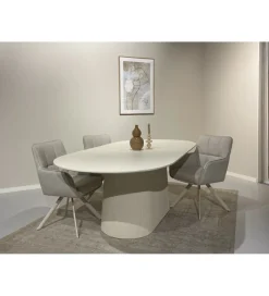 LF-Design Stół PATO 230 cm drewno mango biała