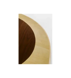 KARE Stół PETAL 150 x 90 cm naturalny czarny
