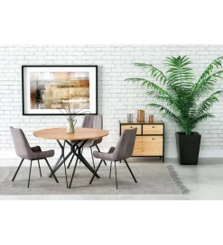 Halmar Stół PIXEL II 120 cm w kolorze dąb złoty