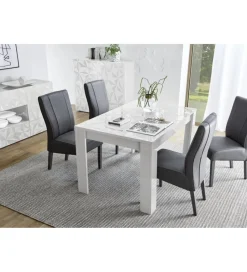 MCA Linia Włoska Stół PRISMA 137 Cm - 185 Cm Biały