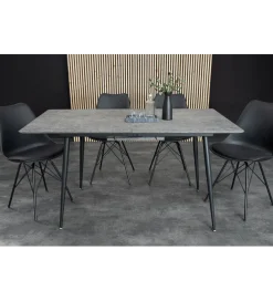 Invicta Interior Stół rozkładany APARTMENT od 120 do 160 cm szary