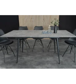 Invicta Interior Stół rozkładany APARTMENT od 120 do 160 cm szary