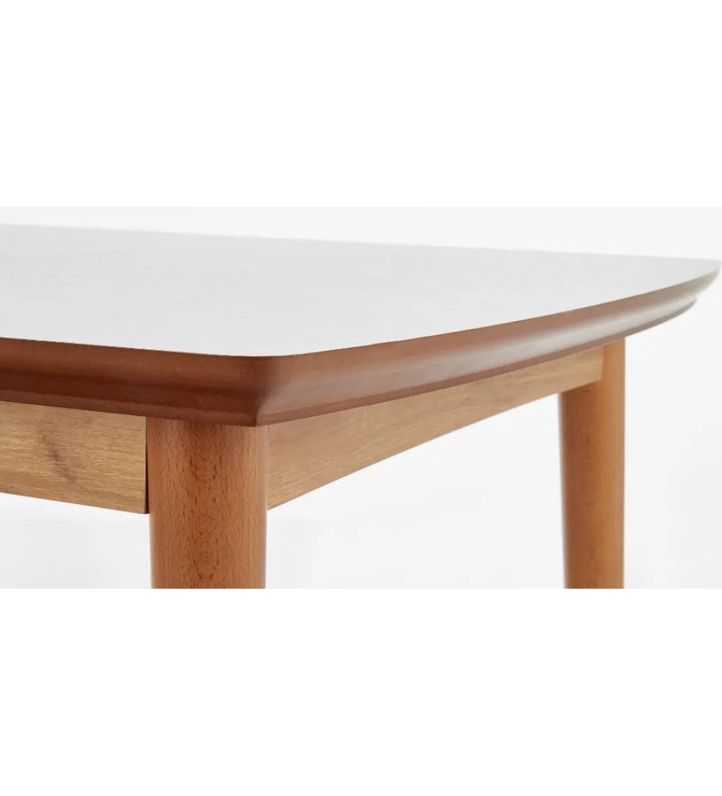 Halmar Stół rozkładany BARRET 90 cm - 190 cm biały