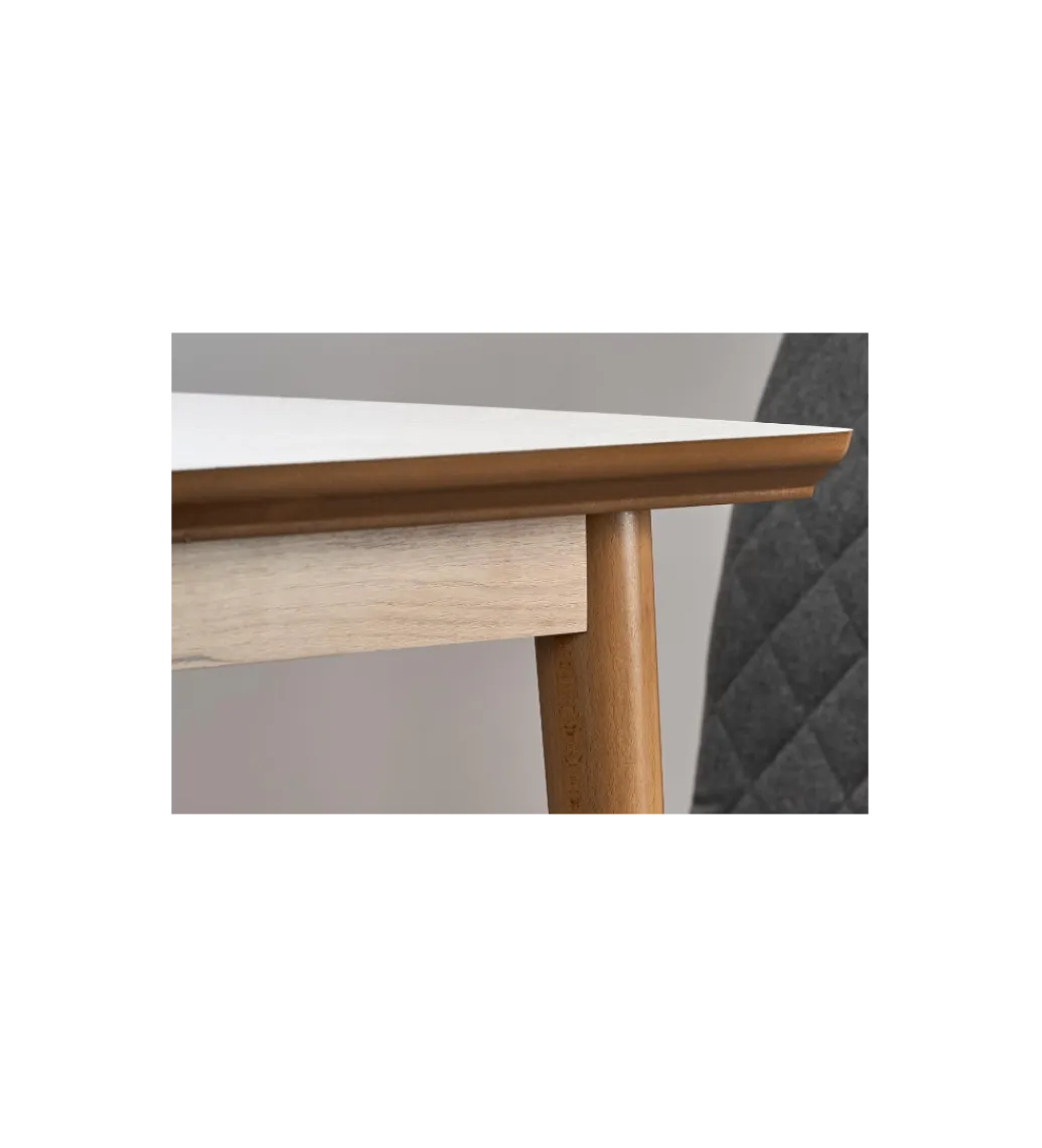 Halmar Stół rozkładany BARRET 90 cm - 190 cm biały