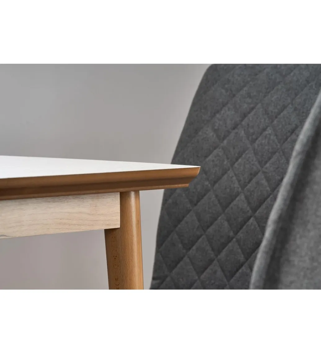 Halmar Stół rozkładany BARRET 90 cm - 190 cm biały