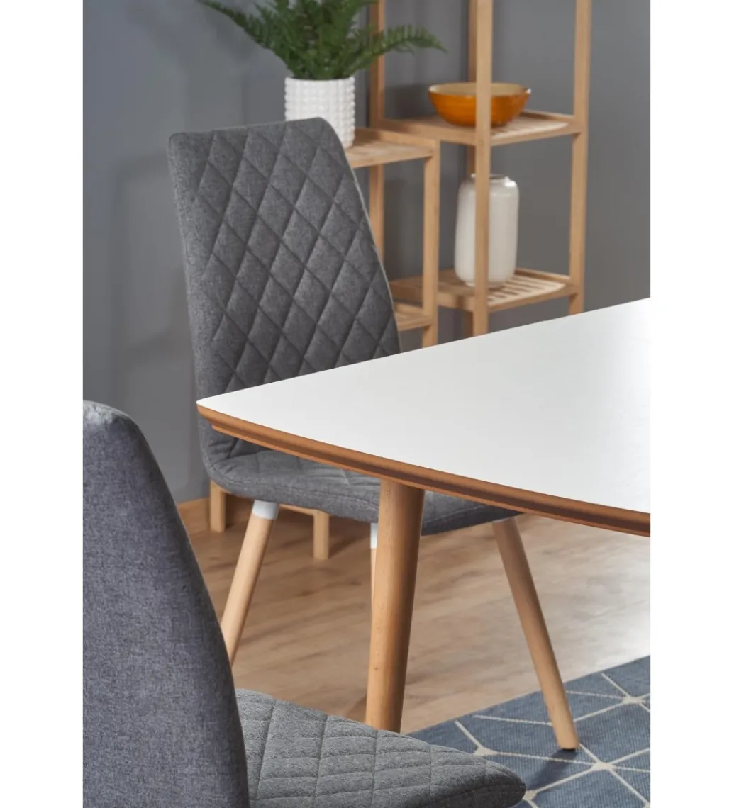 Halmar Stół rozkładany BARRET 90 cm - 190 cm biały