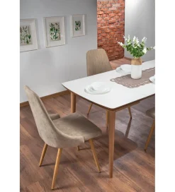 Halmar Stół rozkładany BARRET 90 cm - 190 cm biały