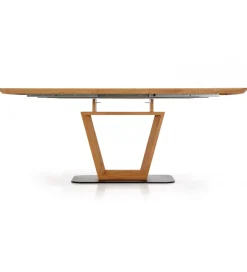 Halmar Stół rozkładany BLACKY 160 cm - 220 cm w kolorze dąb złoty