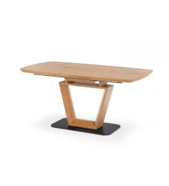 Halmar Stół rozkładany BLACKY 160 cm - 220 cm w kolorze dąb złoty
