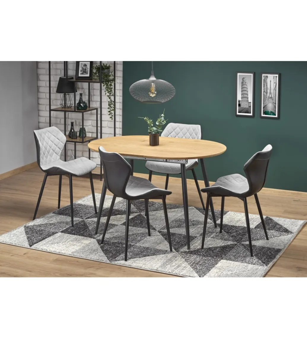 Halmar Stół rozkładany COLORADO 120 cm - 160 cm w kolorze dąb złoty