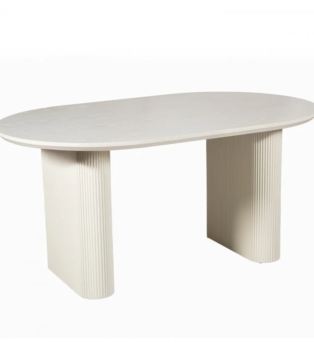 Exclusivas Stół rozkładany COMEDOR od 160 cm do 200 cm beżowy