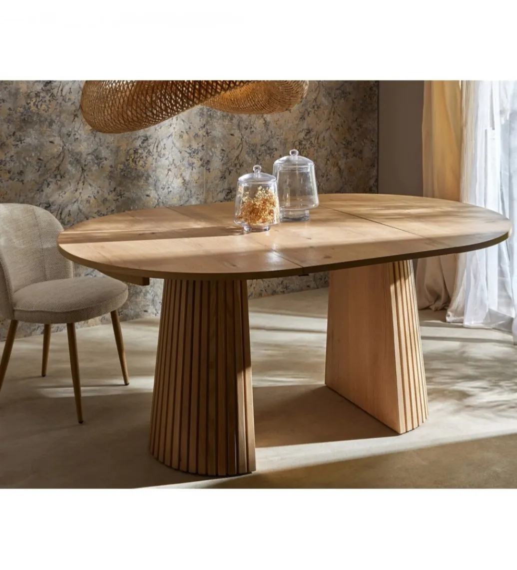 Imeri Stół rozkładany COMEDOR od 120 do 180 cm naturalny