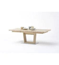 MCA Stół rozkładany ESPERO 140 cm - 220 cm W Kolorze dąb Bianco