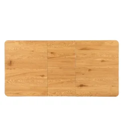 Zona-Design Stół rozkładany ESTANDNO od 120 do 160 cm naturalny czarny