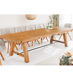 Invicta Interior Stół rozkładany FINCA 300 do 400 cm drewno sosna