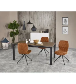Halmar Stół rozkładany HORIZON 120 cm - 180 cm ceramiczny w optyce naturalnego kamienia