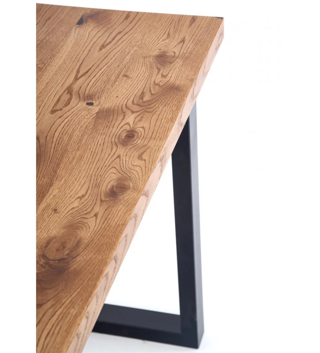 Halmar Stół rozkładany HORUS 126 cm - 206 cm w kolorze dąb jasny