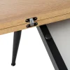 Zona-Design Stół rozkładany MARANO 90 cm naturalny