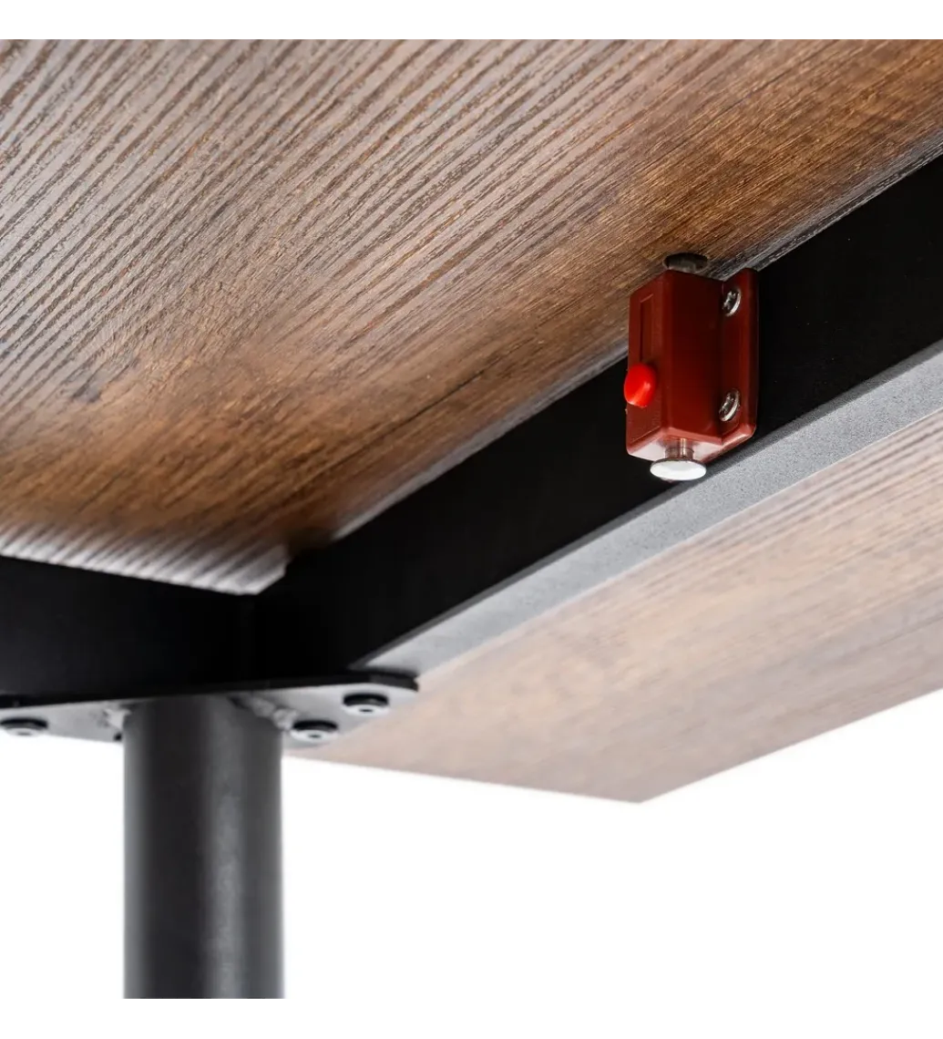 Zona-Design Stół rozkładany MARANO 90 cm odcień orzecha