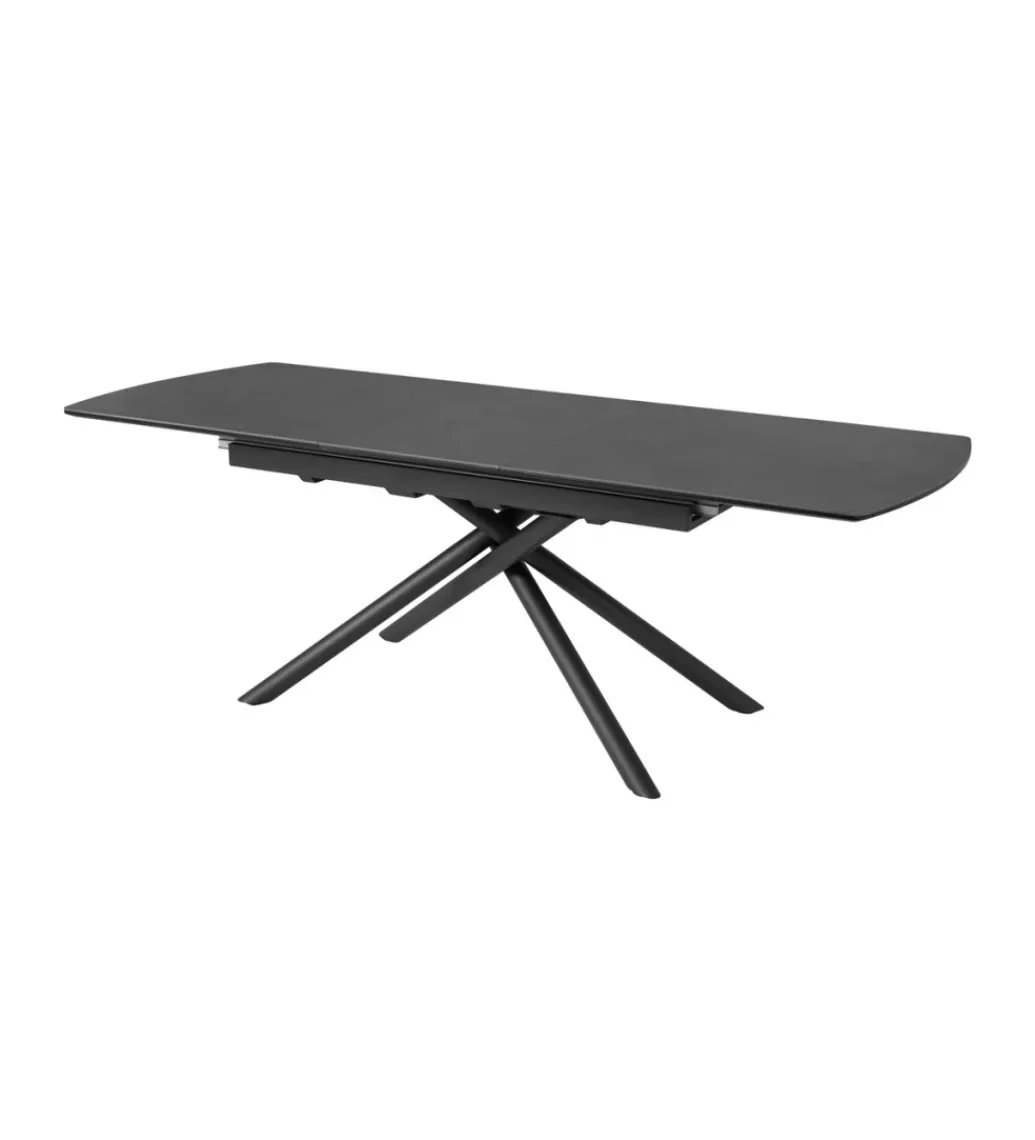 Invicta Interior Stół rozkładany MIKADO 180 do 230 cm ceramiczny grafit