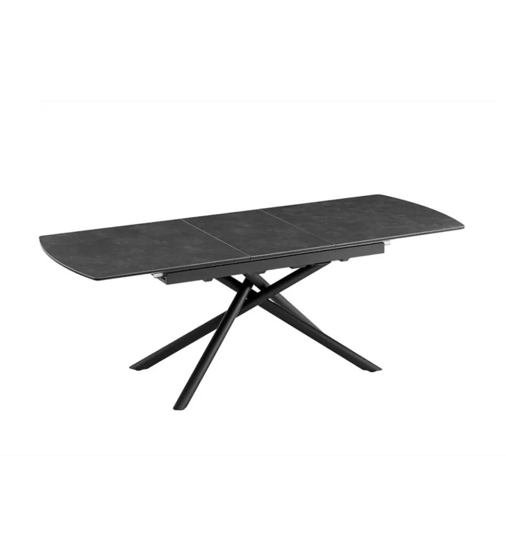 Invicta Interior Stół rozkładany MIKADO 180 do 230 cm ceramiczny grafit