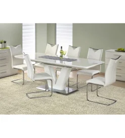 Halmar Stół rozkładany MISTRAL 160 cm - 220 cm biały