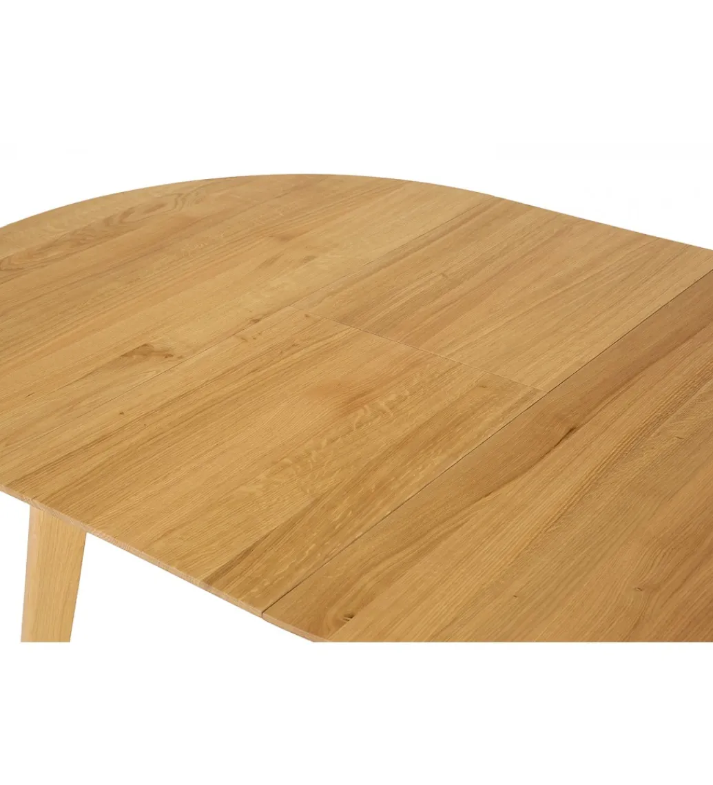 POLSKI DESIGN Stół rozkładany MONEZ 100 cm - 137 cm drewno dąb