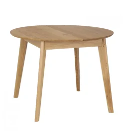 POLSKI DESIGN Stół rozkładany MONEZ 100 cm - 137 cm drewno dąb