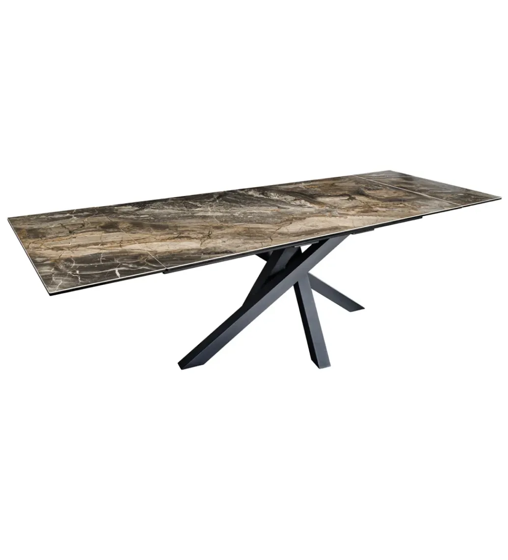 Invicta Interior Stół Rozkładany MONTREAL Marvelous 180 Cm - 220 Cm - 260 Cm Ceramika W Optyce Marmuru