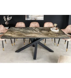 Invicta Interior Stół Rozkładany MONTREAL Marvelous 180 Cm - 220 Cm - 260 Cm Ceramika W Optyce Marmuru
