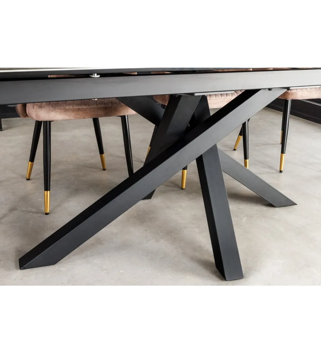 Invicta Interior Stół Rozkładany MONTREAL Marvelous 180 Cm - 220 Cm - 260 Cm Ceramika W Optyce Marmuru