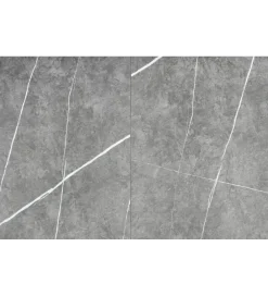 Halmar Stół rozkładany MUSCAT 120 cm - 160 cm w optyce szarego marmuru