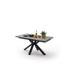 MCA Stół Rozkładany NAGANO 160 Cm - 200 Cm - 240 Cm ceramika antracytowy