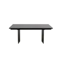 KARE Stół rozkładany NOVEL 180 cm -220 cm - 260 cm ceramika w optyce czarnego marmuru